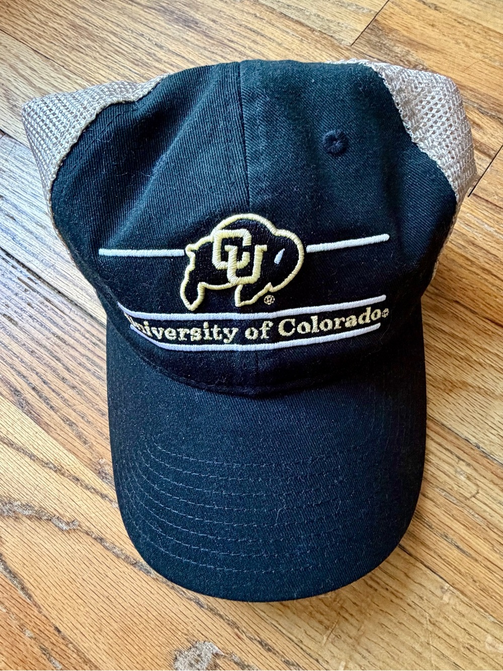 University of Colorado Black & Gold Trucker Cap